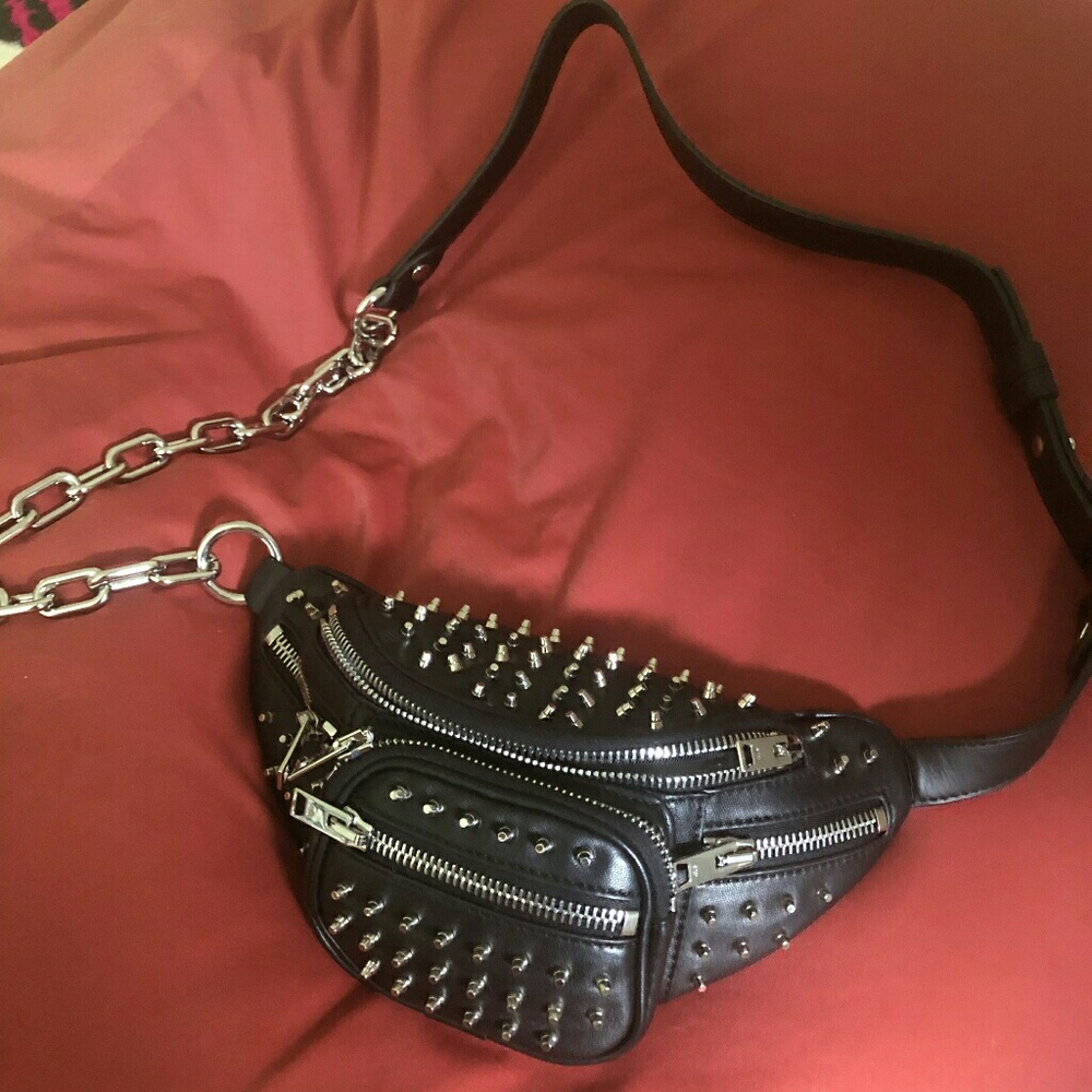 Alexander Wang attica  microstud mini fanny pack